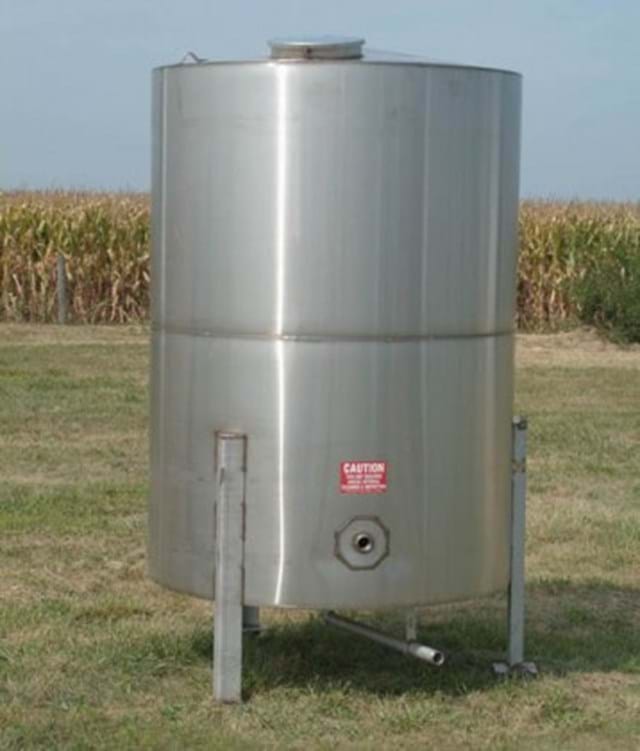 Stainless Steel Vertical Cone Tanks